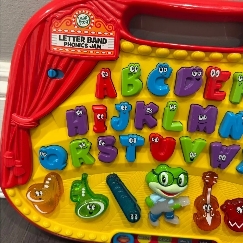 LeapFrog Red and Yellow Alphabet Electronic Musical Learning Toy Baby Toddler